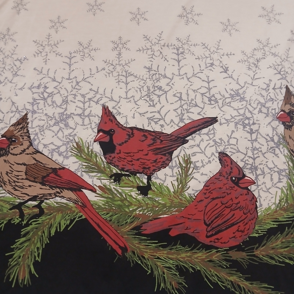 Mac & Belle Round Neck Long Sleeve Cardinal Club Shirt Size: 2X PLUS SIZE NEW - Picture 5 of 9